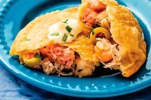 Pastelitos de mariscos