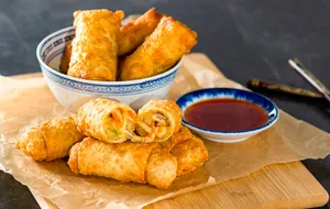 Egg roll de vegetales unidad